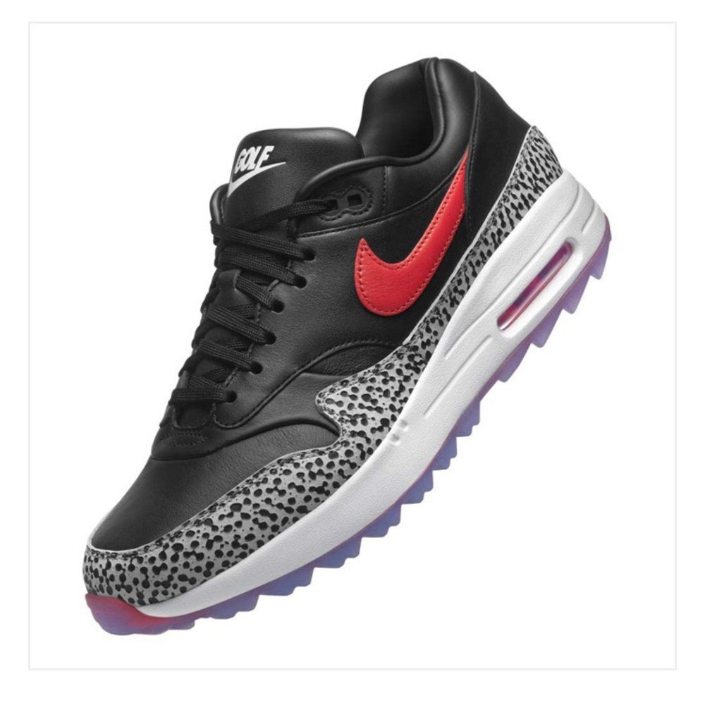 Nike Air Max 1 G NRG Safari Bred golf shoe